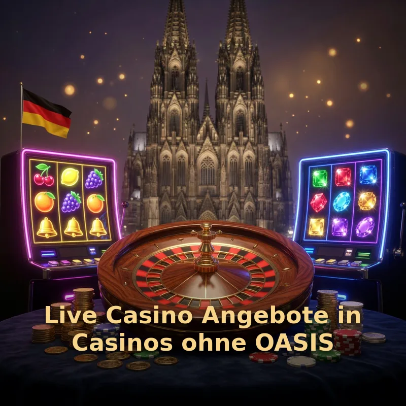 Live Casino Angebote in Casinos ohne OASIS